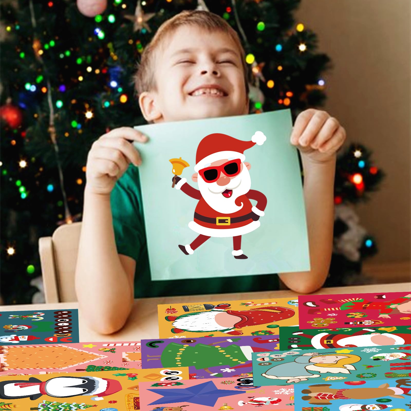 Yodeeni stickers suit gift boxes, cards, envelopes, and home party decor