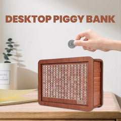 YOECO Money Box in dorm decor blends storage with motivation.