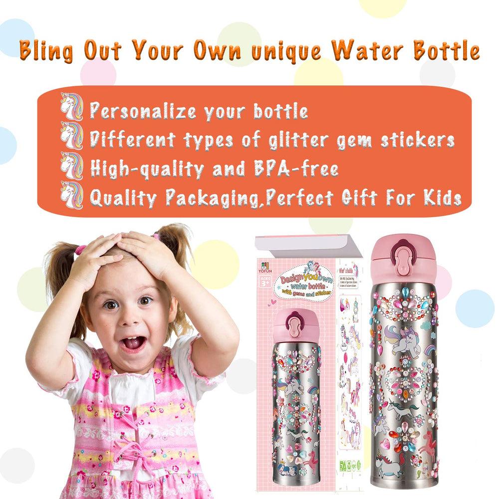 YOFUN insulated bottle made of 304 stainless steel keeps drinks at the right temperature.