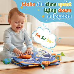 YOGINGO baby book dinosaur world jungle scene for bonding during reading