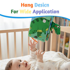 YOGINGO textured-tail closeup highlights varied textures for sensory play and teether use.