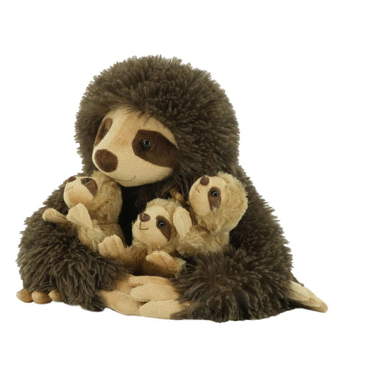 YOHAKI Sloth plush mum on display showing size and presence for cuddles