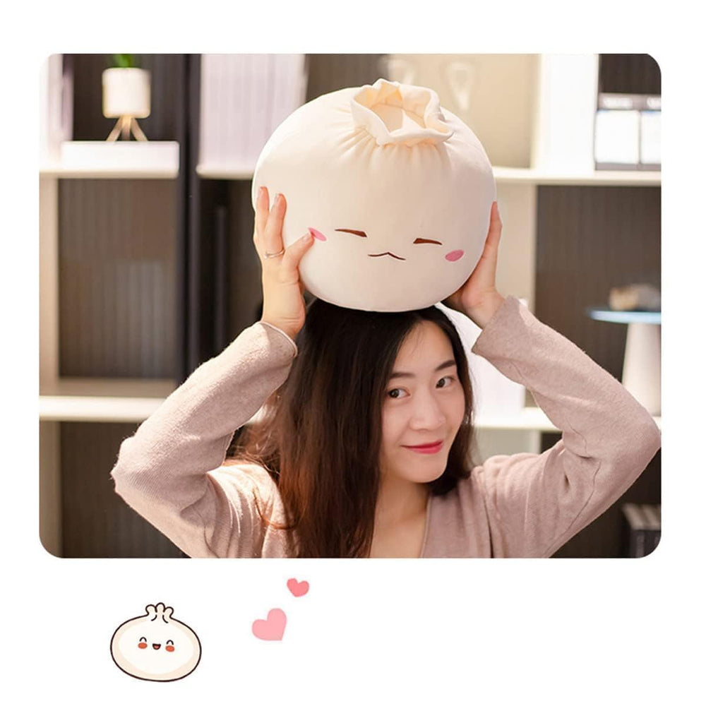 Yoholto Dumpling Plush Pillow size 12.2 by 9.8 inches