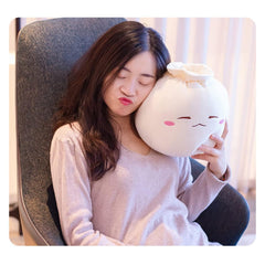 Yoholto Dumpling Plush Pillow size 6.3 by 12.2 inches