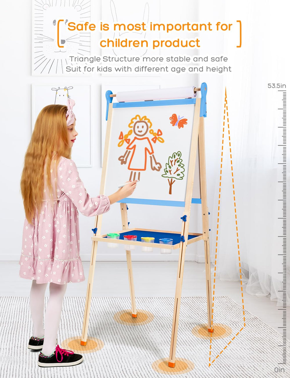 YOHOOLYO foldable easel for easy storage