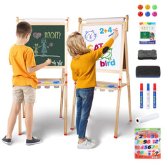 YOHOOLYO Kids Easel assembly is straightforward for quick setup