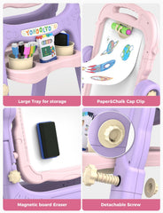 YOHOOLYO Kids Easel tabletop use for on table drawing and play
