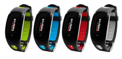 YoK Go-Tcha Evolve Globetrotter Green charging image demonstrates USB recharge and battery status