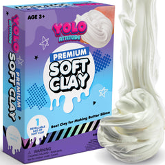 YOLO Attitude Ultimate Slime Fun mix-ins bottle enhances creative slime projects.