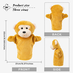 Yolococa lion hand puppet shows lifelike detail for storytelling.