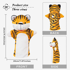 Yolococa monkey hand puppet bright colors spark playful learning.