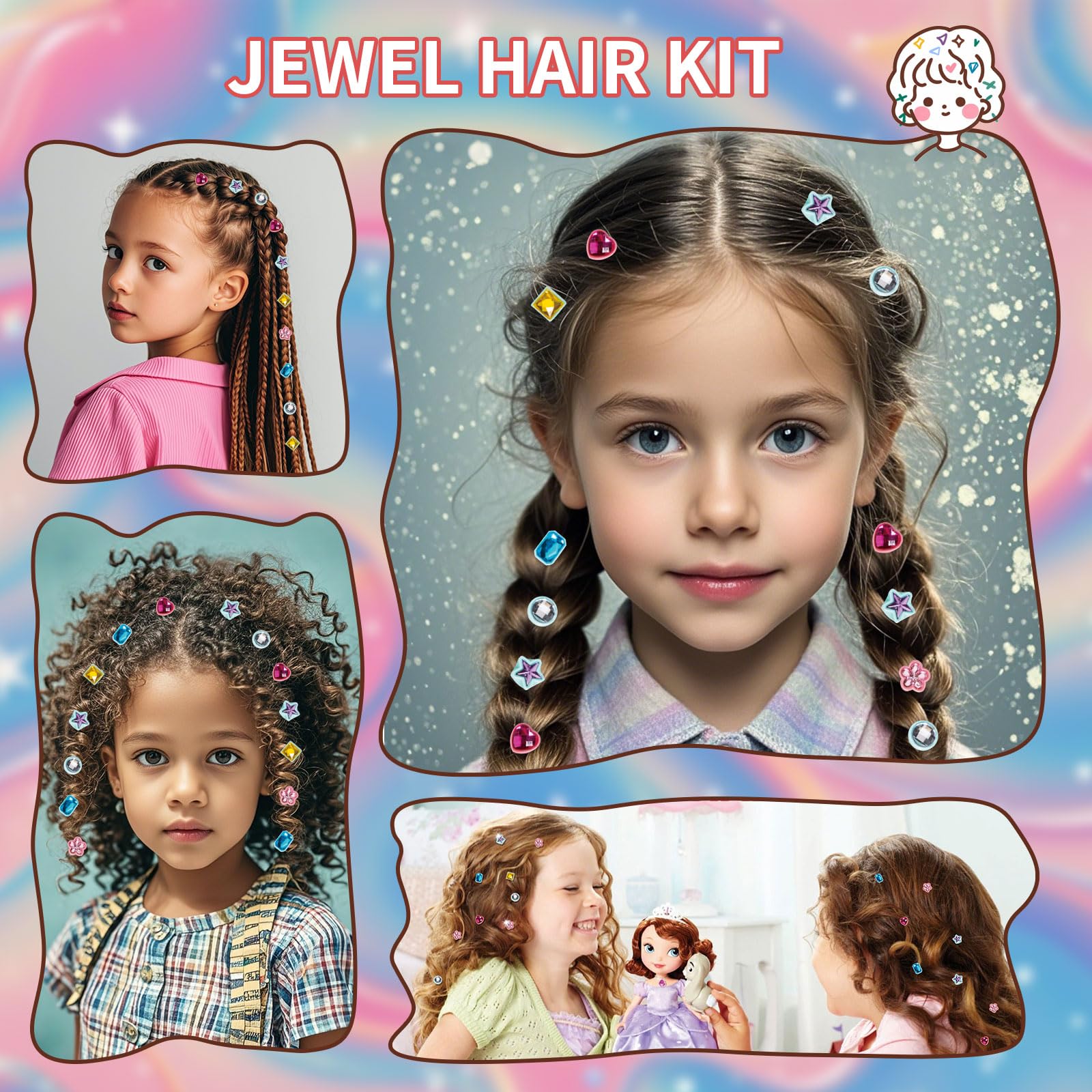 Yoloflix girls birthday styling kit ideal for party looks