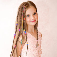 Yoloflix Hair Twister Toy, in-action, fosters hand-eye coordination during pretend styling.