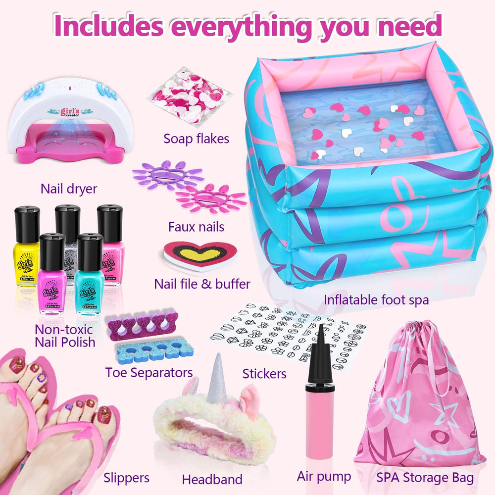 Yoloflix Kids Spa Kit water beads for a tactile spa experience