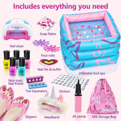 Yoloflix Kids Spa Kit water beads for a tactile spa experience