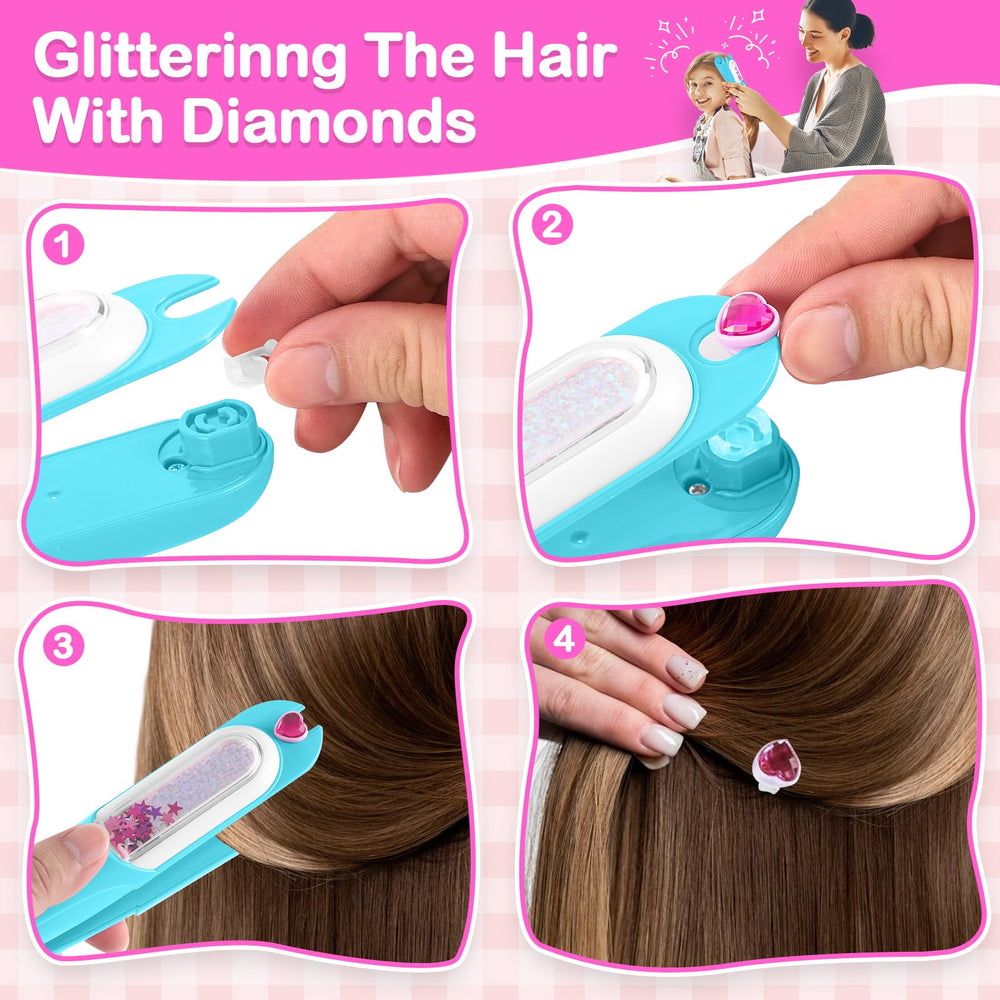 Yoloflix reusable diamonds showcasing vibrant gems for DIY looks.