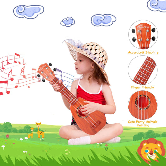 YOLOPARK tuning dials aid quick intonation for beginners.
