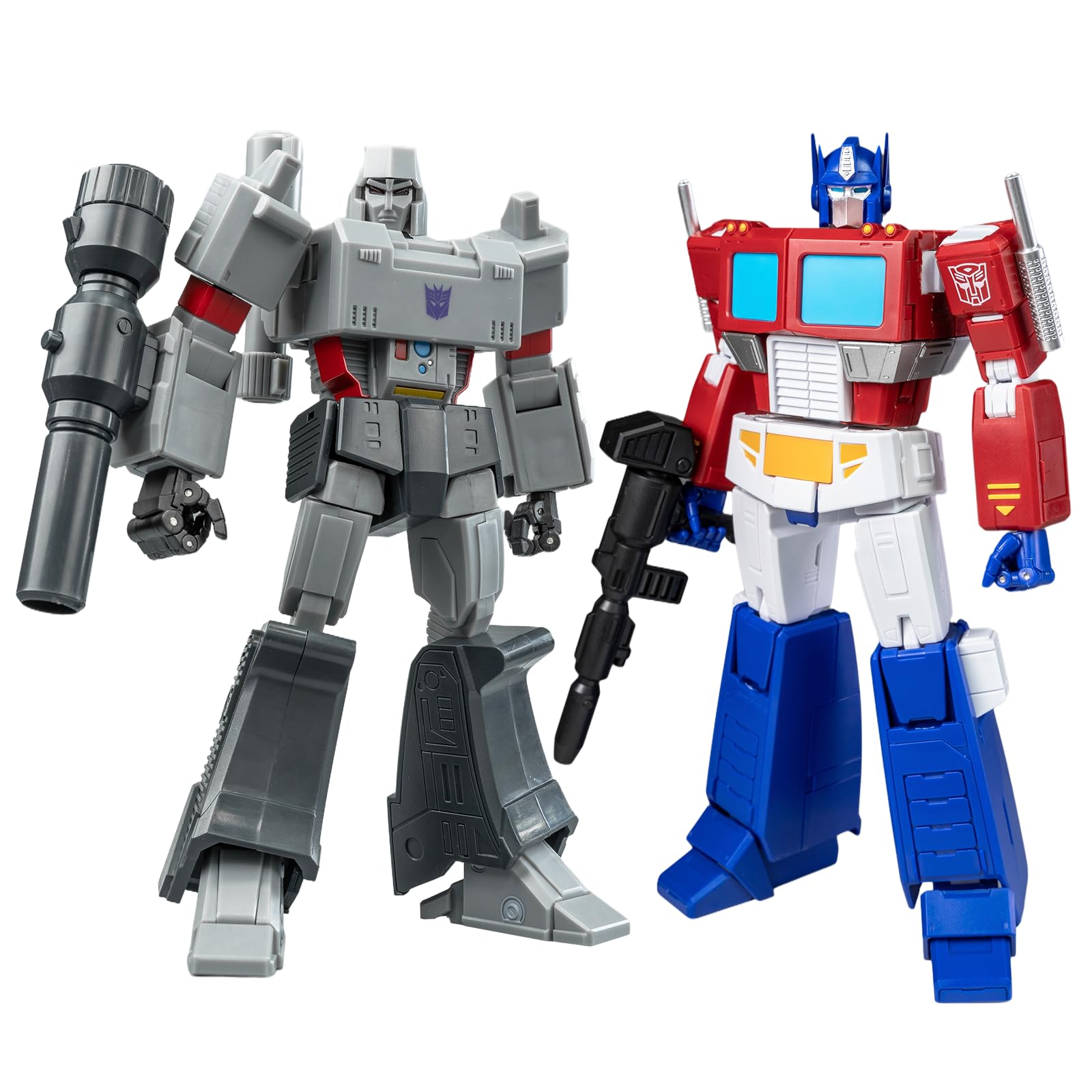 YOLOPARK AMK Optimus Prime assembly figure ready for display and collection.