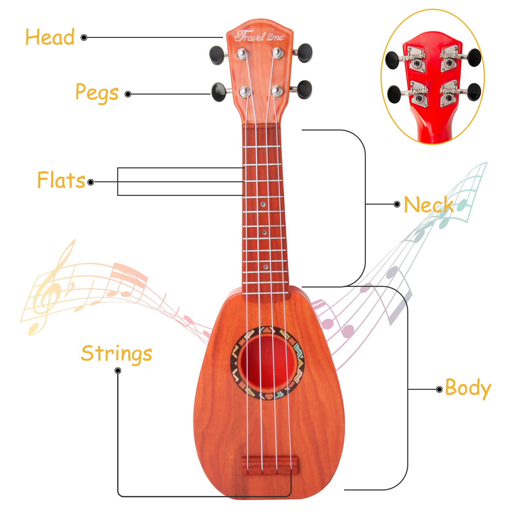 YOLOPARK arch-shaped back panel enhances resonance and timbre.