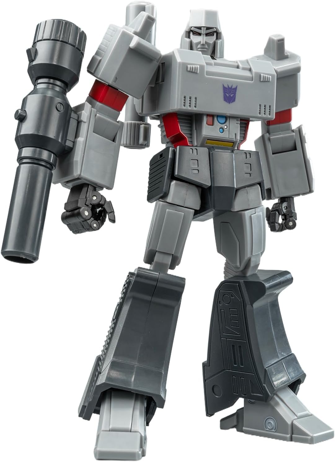 YOLOPARK Megatron figure front view shows classic G1 styling for collectors