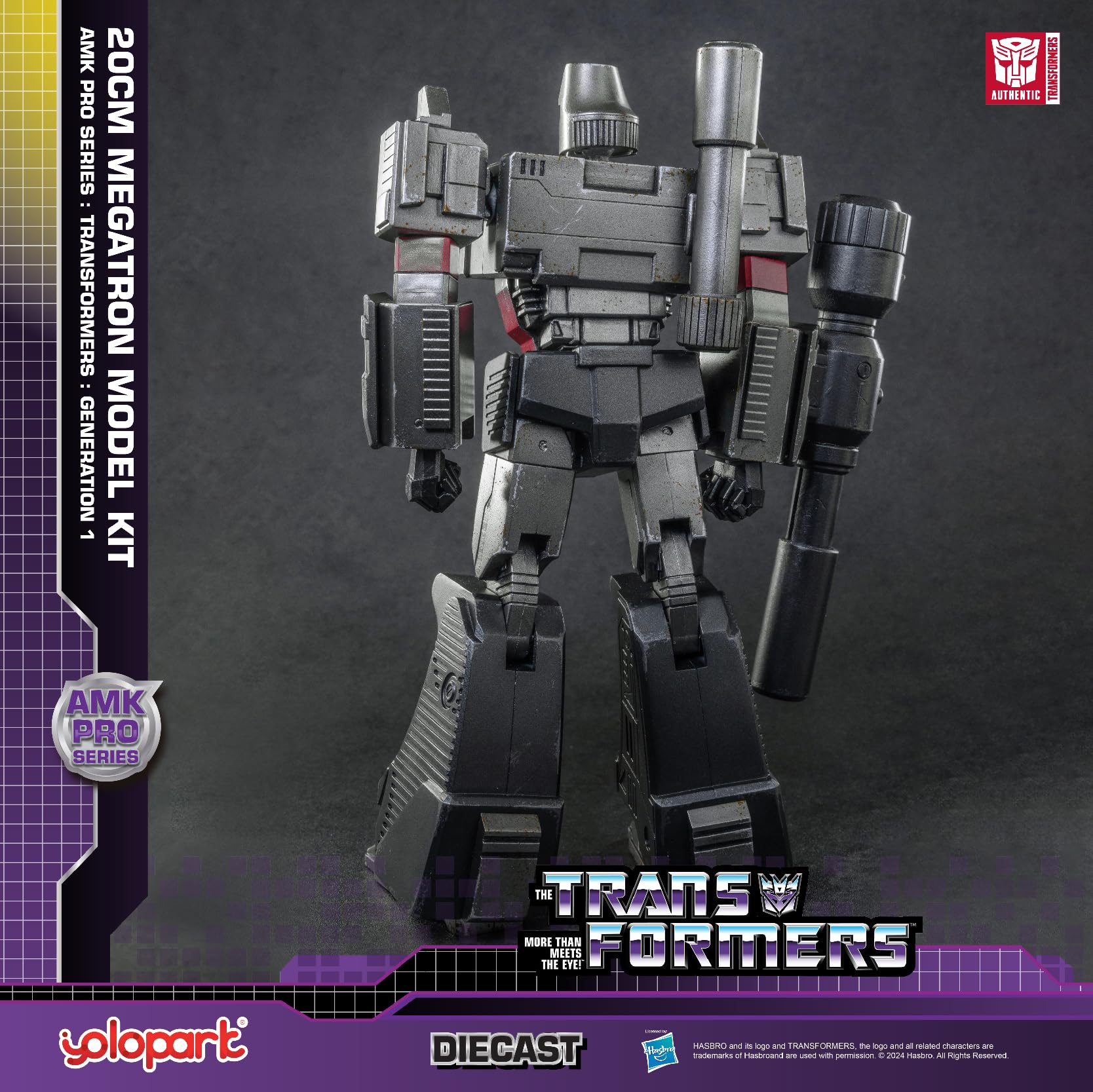 YOLOPARK Megatron fits Studio Series displays for cohesive collection setup.