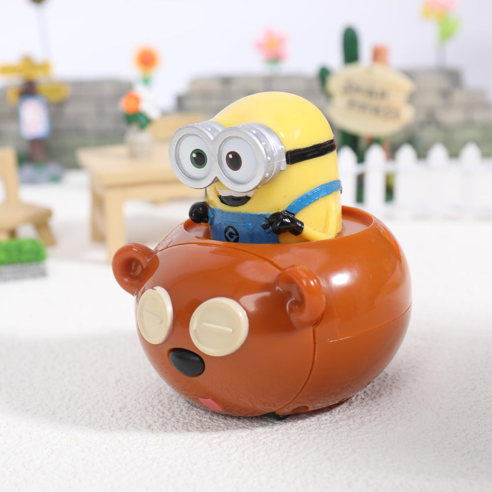 YOLOPARK Minions age 3 plus graphic showing beginner friendly toy