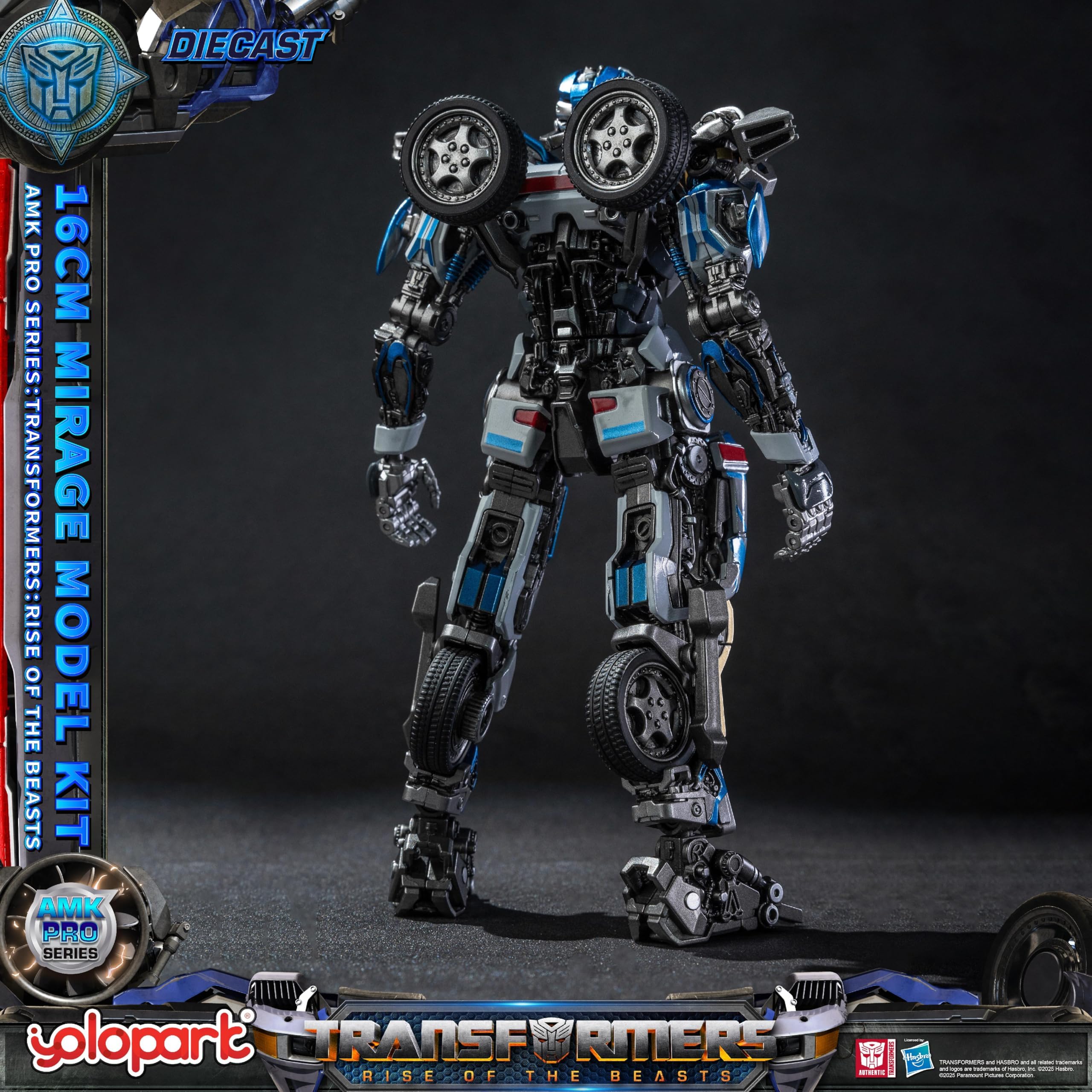 YOLOPARK Mirage articulation enables expressive posing