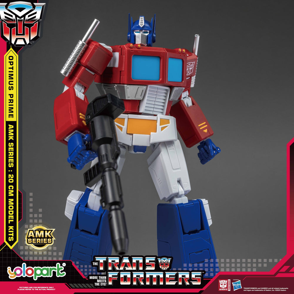 YOLOPARK Optimus Prime figure details emphasizing craftsmanship and ABS quality