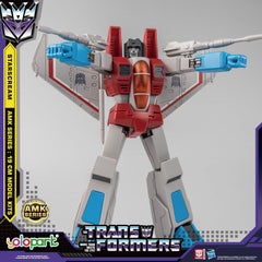 YOLOPARK Starscream side view emphasizing articulation for dynamic poses.
