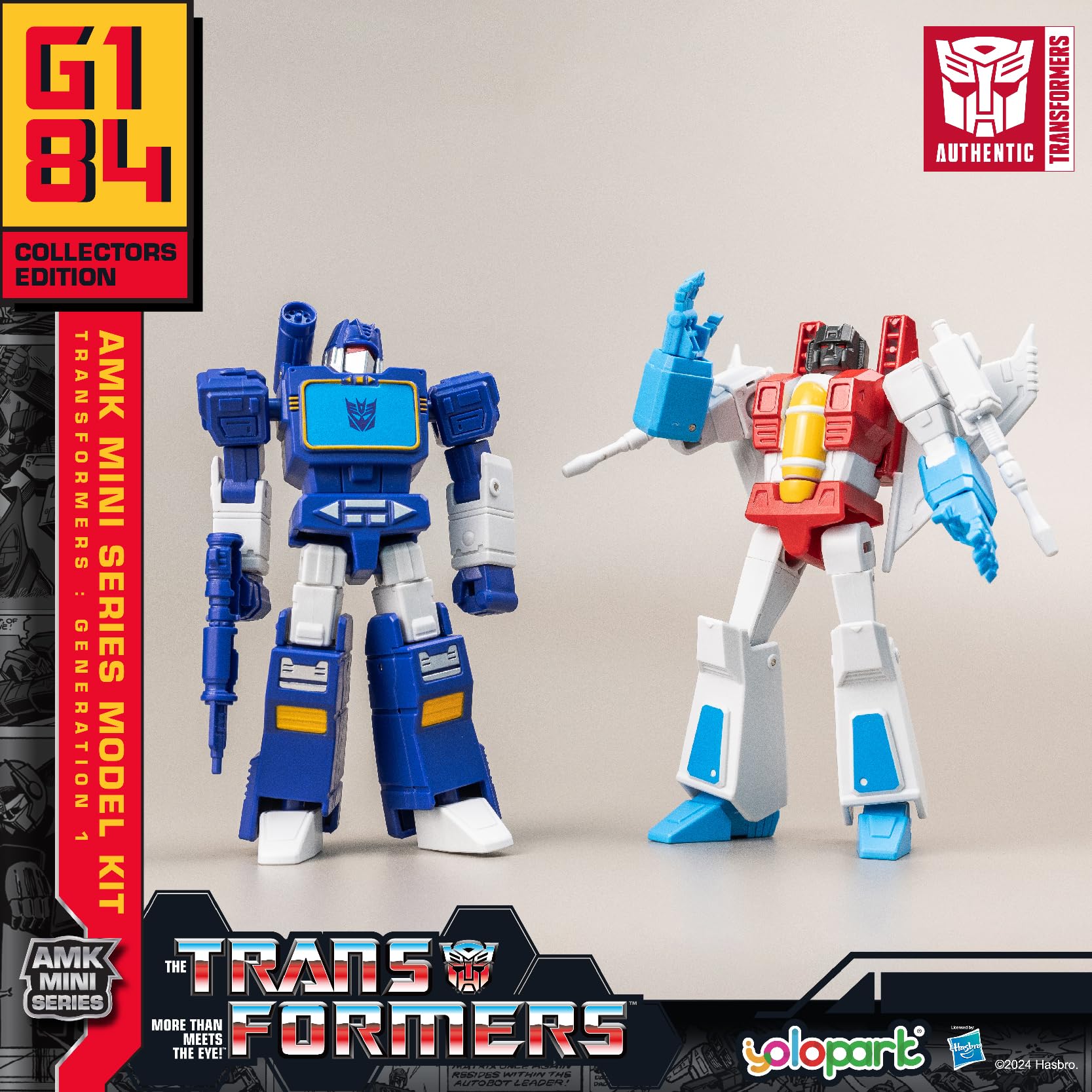 YOLOPARK Starscream sky-pose figure for aerial adventures.