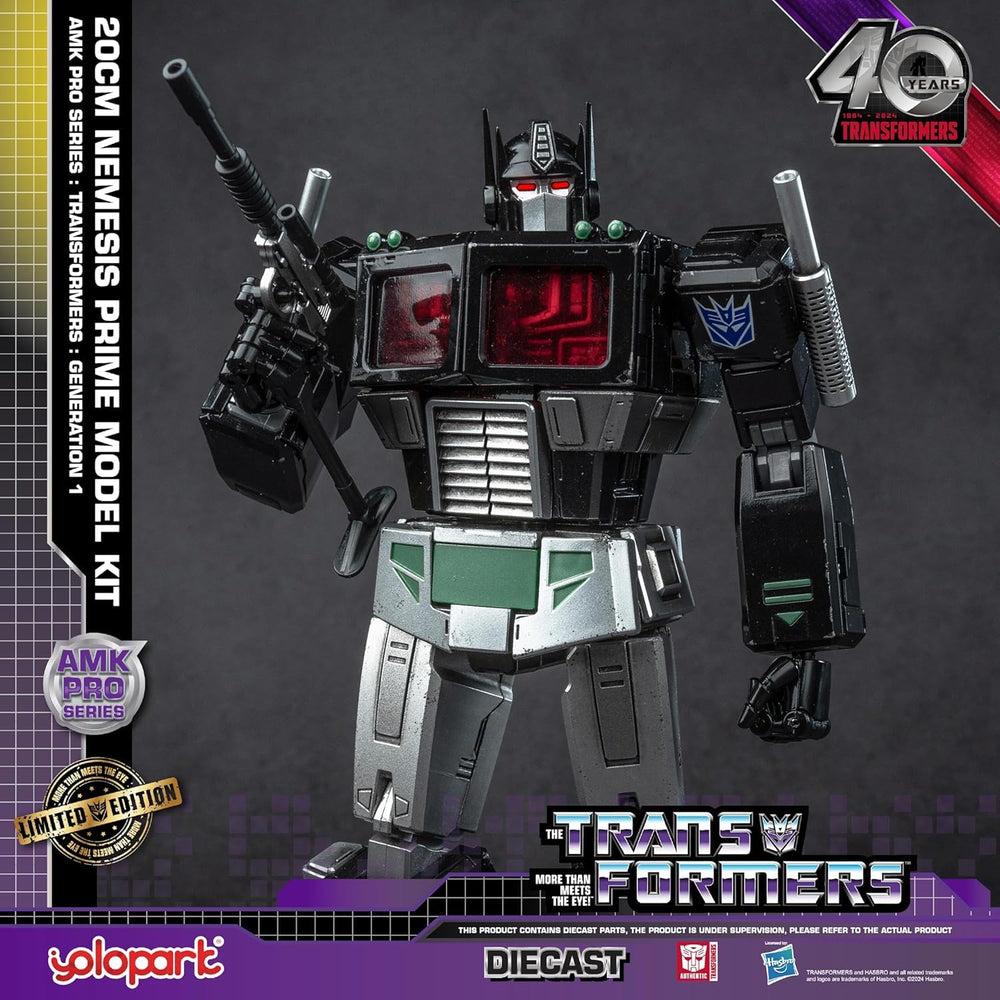 YOLOPARK Nemesis Prime anniversary collection appeals to Transformers fans.