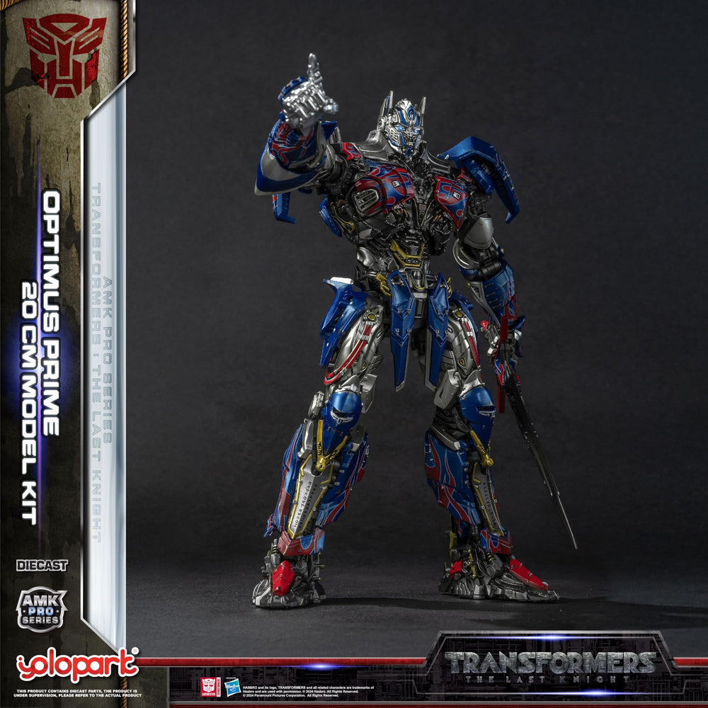 YOLOPARK Optimus Prime interchangeable wrists and hands enable versatile poses.