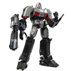 YOLOPARK Transformers One Megatron front view shows detailed premium build for display