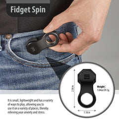 Yolscue fidget spinner held in the hand for calm and concentration