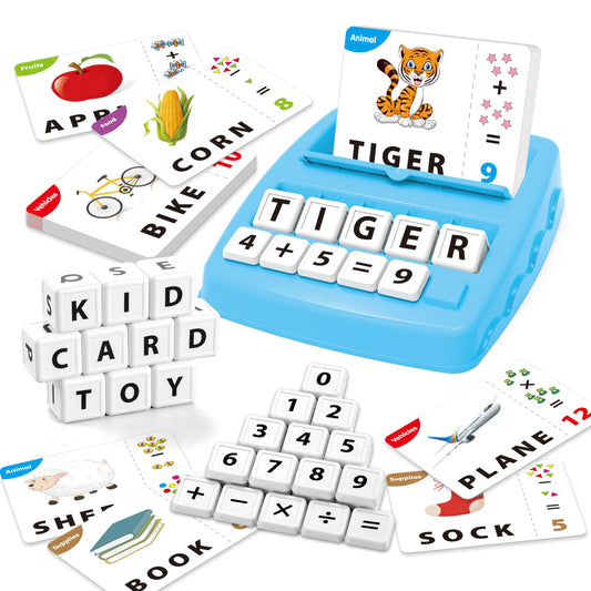 Yolscue Montessori letter matching flashcards for engaging spelling practice.
