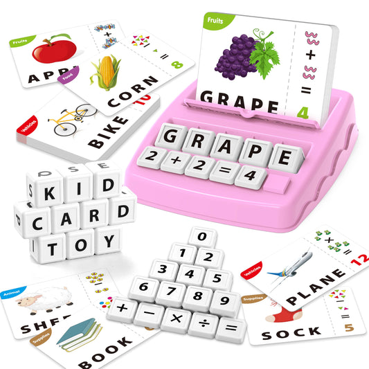 Yolscue Montessori flashcards support spelling practice and word image learning