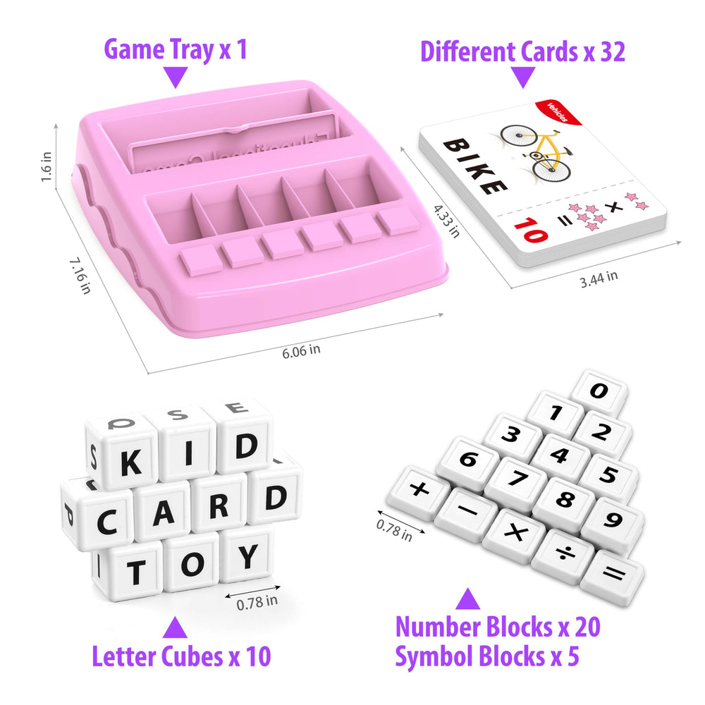 Yolscue pink learning set adds approachable colorful playtime for kids