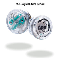 Yomega Brain yo-yo spinning in action with long smooth rotation