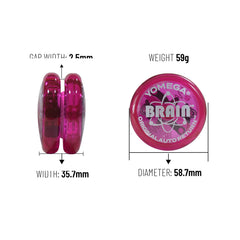 Yomega The Original Brain package contents and accessories