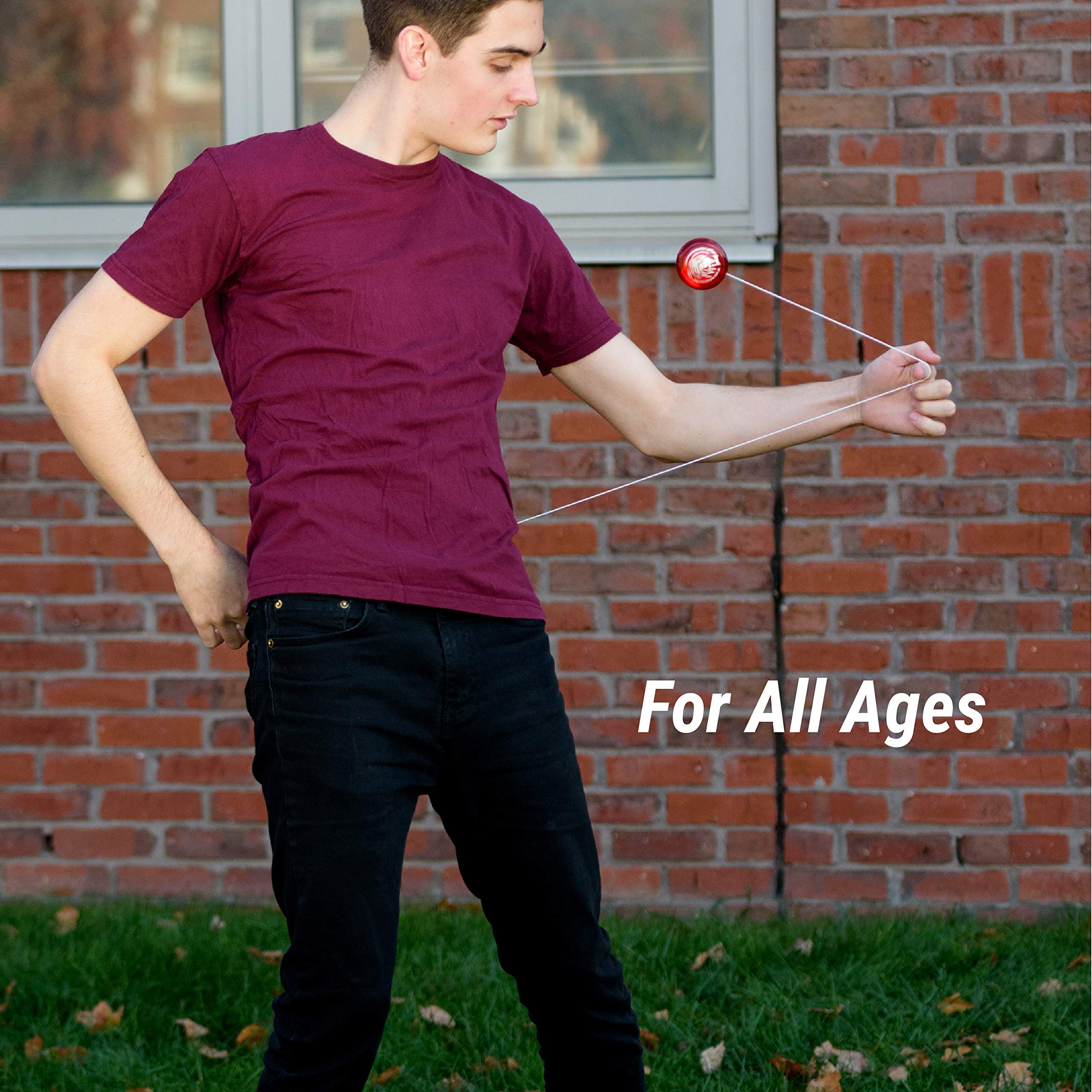Yomega Fireball YoYo weighs 52 g for balanced spins and control.