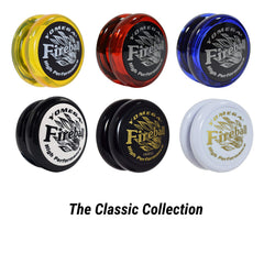 Yomega Fireball YoYo includes 2 replacement strings for practice versatility.