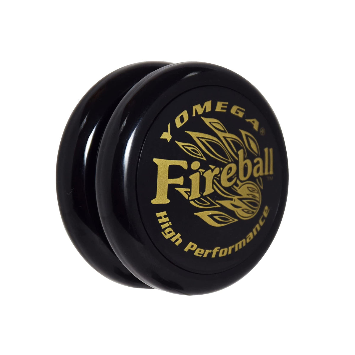 Yomega Fireball YoYo transaxle close-up shows smooth spins and stability.