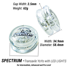 Yomega kids-friendly yo-yo tricks set, easy for beginners to learn.