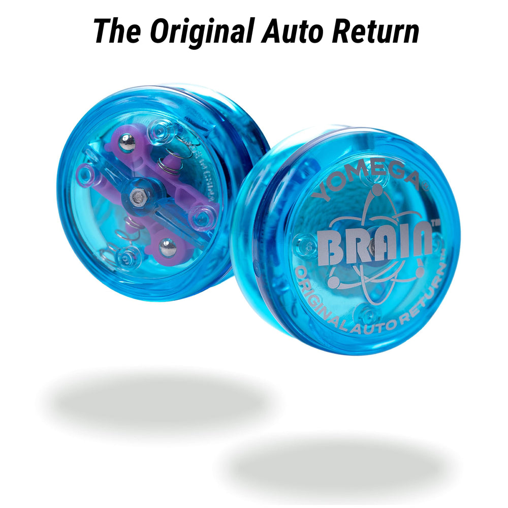 Yomega Original Brain beginner tricks Walk the Dog demonstration.