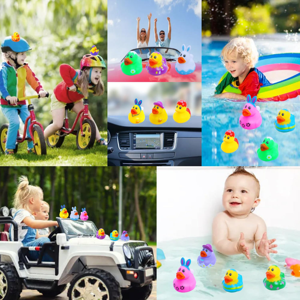 Yomwet versatile toy set for crib, pool, or bath