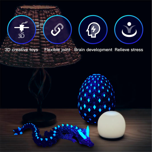 YonaaClin dual color printed egg highlights realistic scales as decor