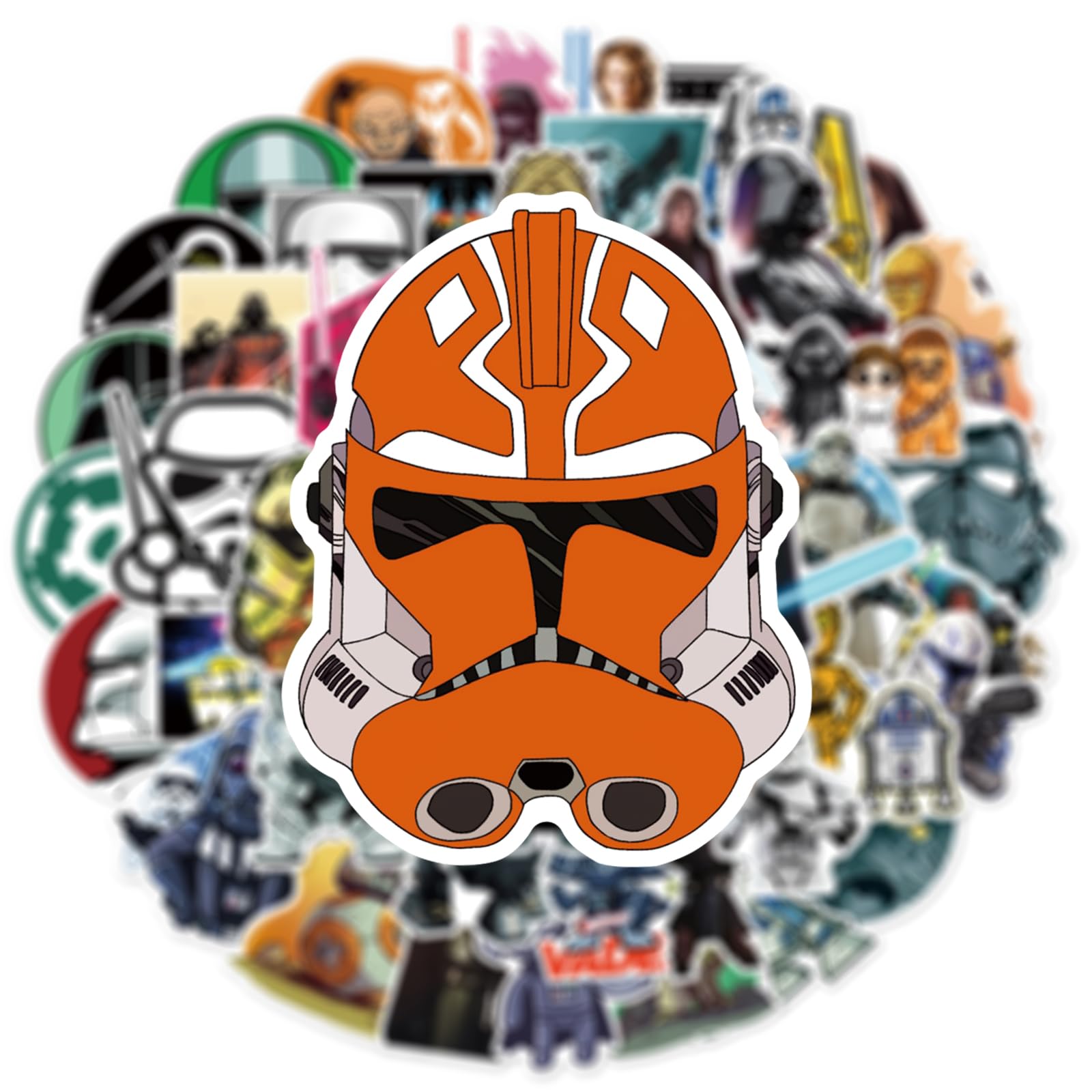 YONGAI sticker designs on phone case for daily flair.
