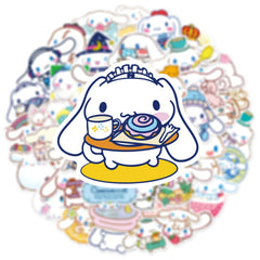 YONGAI teen girl vinyl stickers brightening notebooks and skateboards.