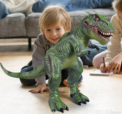 YONGJULE 28-inch T-Rex texture close-up highlighting realistic skin detail.