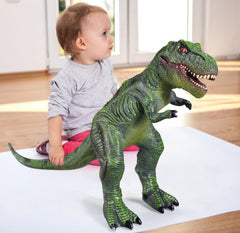 Gift-ready YONGJULE 28-inch T-Rex packaging for dinosaur lovers.